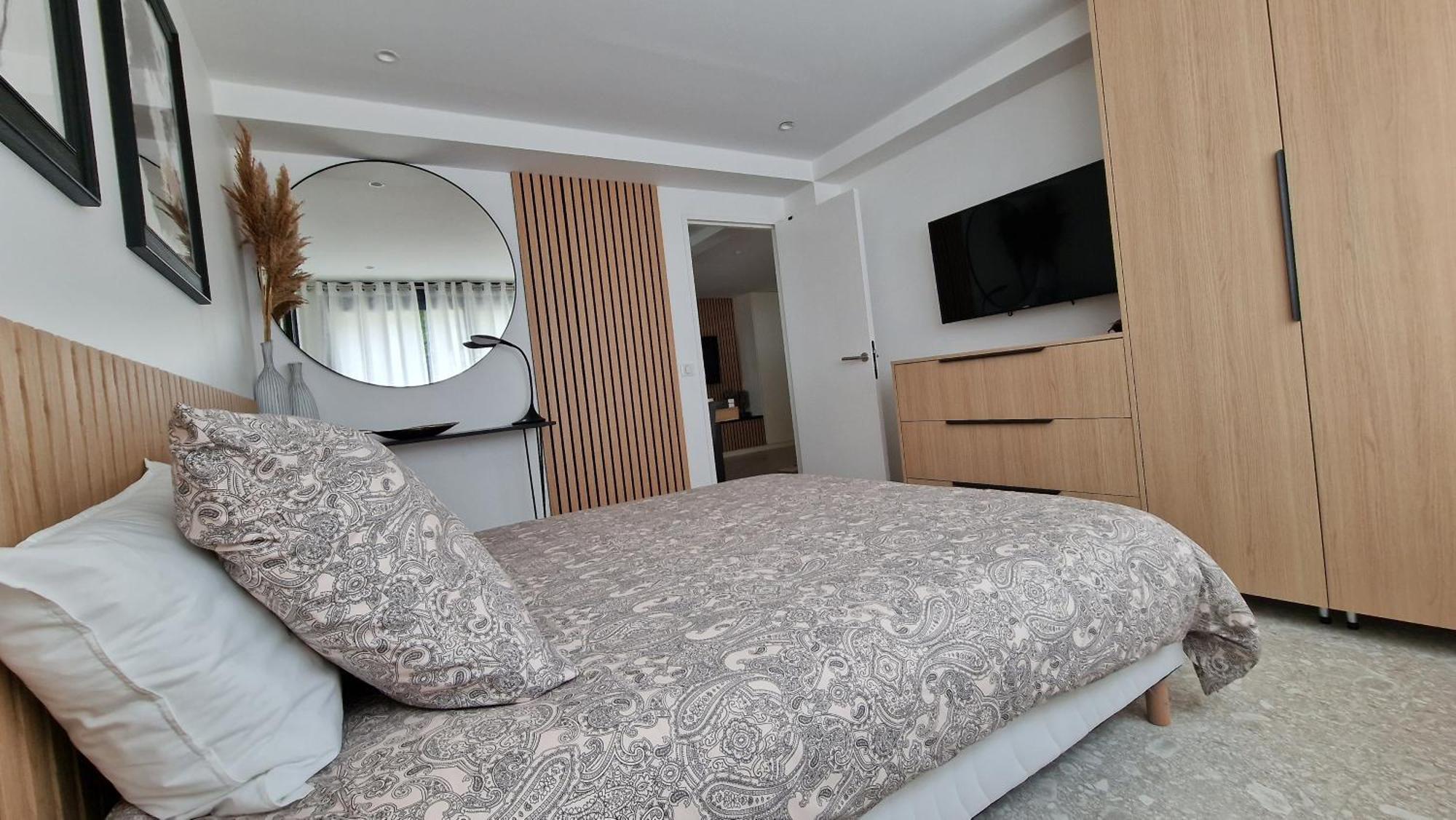Moderne F3 - 10 Min Aeroport Cdg - Paris - Parc Asterix - Disneyland Paris - Tour Eiffel - Champs Elysee - 15 Min Parc Des Expositions Villepinte - 10 Min Le Bourget - 5 Min Du Golf International De Roissy- Jo 2024 Le Thillay Bagian luar foto